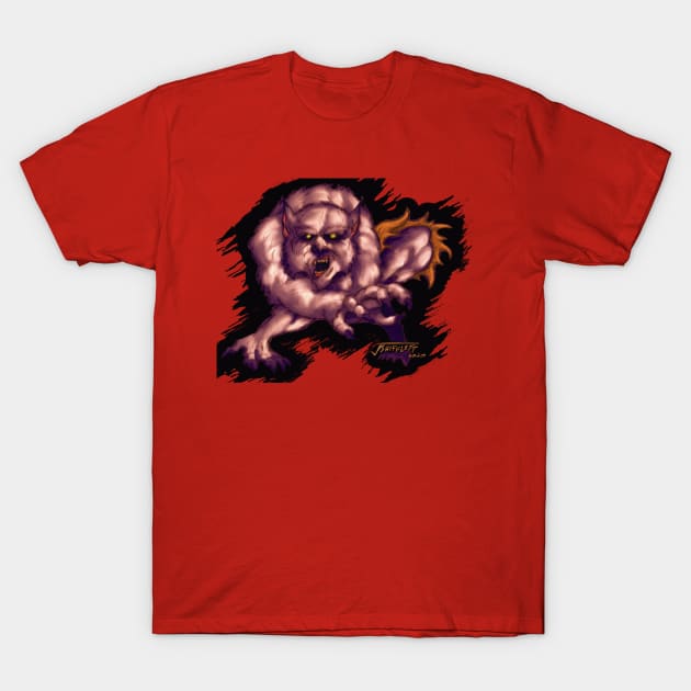 The Man Wolf in Color T-Shirt by ShifflettArt Studios